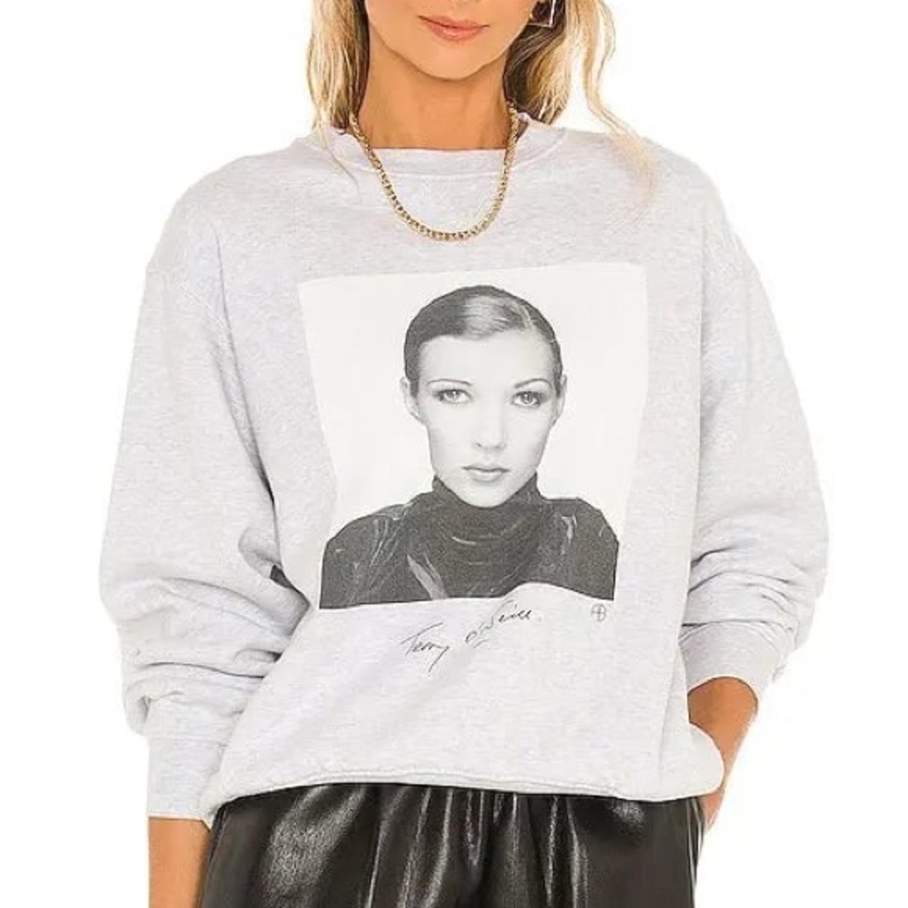ANINE BING x TO Kate Moss ramona sweatshirt